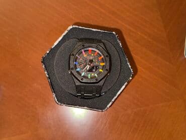 omega qol saatı: İşlənmiş, Qol saatı, Audermars Piguet, rəng - Qara — 4