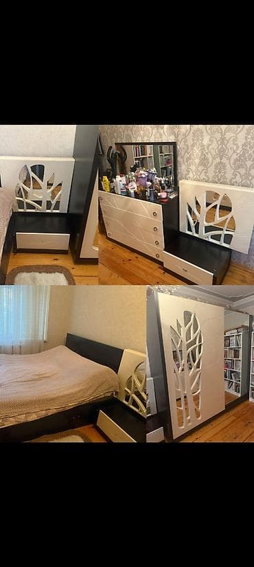 matras islenmis: Tecili satilir Yataq dəsti satılır 350₼. matrası var.Ünvan memar — 1