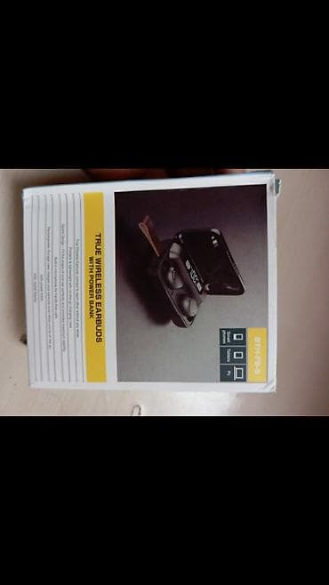 kompute: BTH-F9-5 True Wireless Earbuds with Power Bank - Tam simsiz — 3