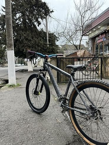 Dağ velosipedləri: İdeal vəzyətdə mtb Prablemsiz. Orjinal lunje (mavi) gidon Rahat — 3