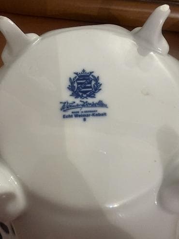 servis: Məhsul: Weimar Porzellan qab dəsti (2 ədəd) - Brend və mənşə: Weimar — 3