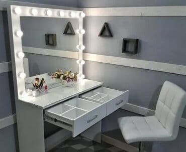 stolustu komputer: Yeni, Saş kəsimi üçün masa, Güzgülü — 3