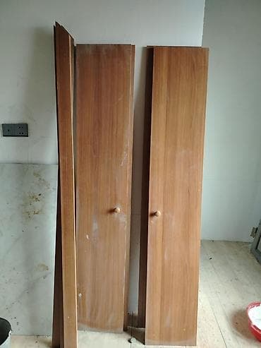 ev qapilari taxta: Məhsul: Qapılar və mebel detallarının dəsti Təsvir: - 3 ədəd otaq — 2