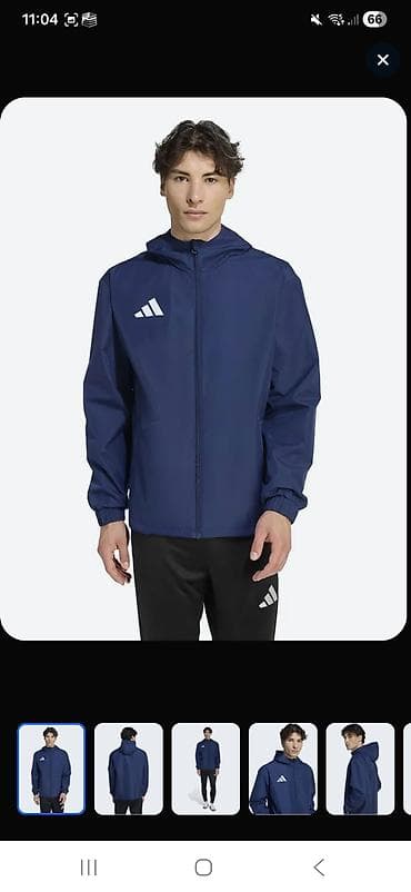 kişi geyimləri: Kurtka, Vetrovka, Payız, Adidas, M — 1