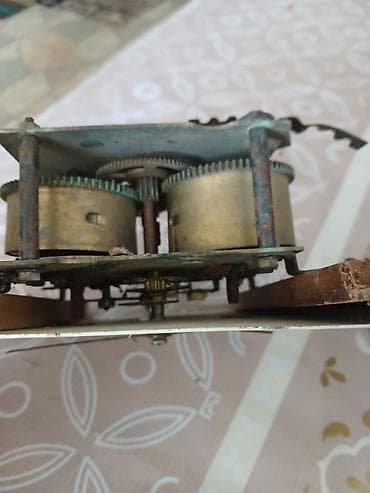 divar saat şəkilləri: Mexaniki saat mexanizmi – köhnə divar/masa saatı üçün razlaşma yolu — 3