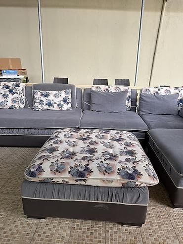 dekorativ masa: Künc divan, Divan, Bazasız, Açılmayan — 4