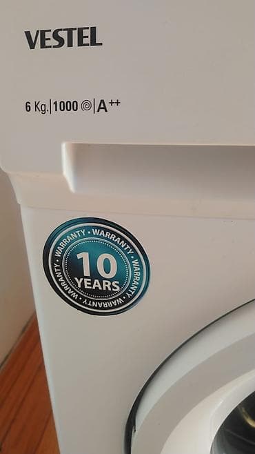 ucuz printer satilir: Vestel W 8104 önyükləməli paltaryuyan maşın - Yük həcmi: 8 kq - Sıxma — 9