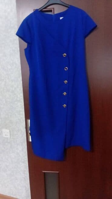 Вечерние платья: Повседневное платье, Миди, M — 1