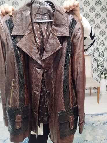 купить плащ акацуки в бишкеке: Plaş, 5XL, rəng - Qəhvəyi — 2