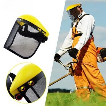 baş ortuyu: Üz qoruyucu maska Üz qoruyucu maska satılır. Benzin və elektrikli — 6