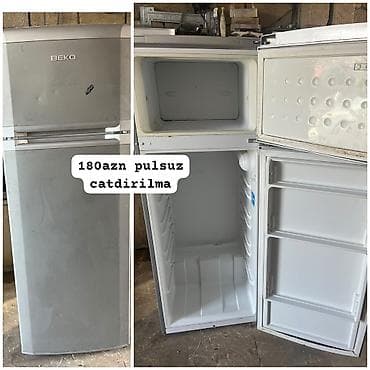 soba satilir: Beko iki qapılı soyuducu - Üst qapı: dondurucu bölmə - Alt qapı — 1