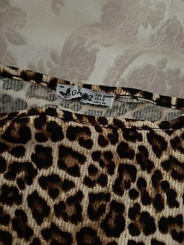 chris brown qelyan: İki hissəli leopard naxışlı dəst - Brend: GNOZ (etiketdə göstərilir) - — 3