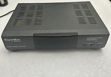 video reqstrator: SuperMax LT-2040PLUS Stereo Satellite Receiver - Stereo peyk — 1