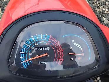 elektrik muhərrik: ZIGZAG benzinli skuter - Rəng: qırmızı/qara - Kuzov: şəhər tipli — 6