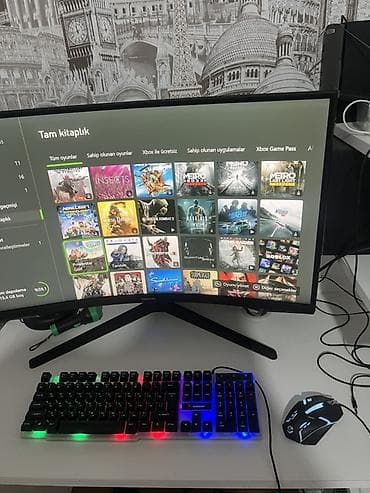 i̇ron man: Xbox One oyun konsolu seti + 65 oyun Tərkib: - Xbox One konsolu - — 3