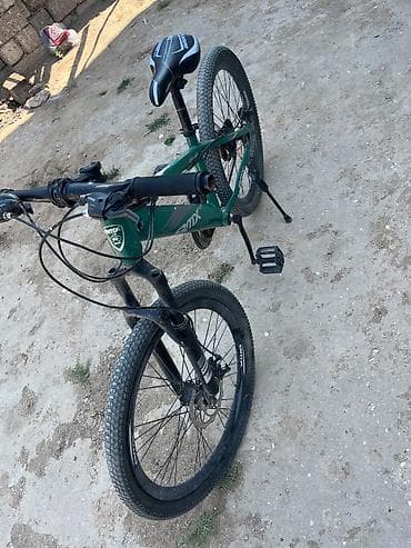 MTB tipli velosiped – BTMX GTR-103 - Rəng: tünd yaşıl, ağ/boz — 3