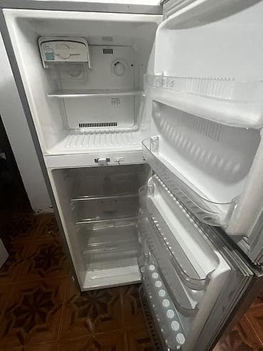 samovar satilir: İşlənmiş 2 qapılı LG Soyuducu Satılır, rəng - Gümüşü — 4