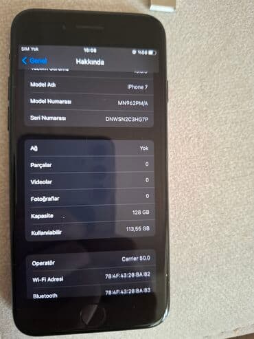 iphone 7 plus irsad: IPhone 7, 128 GB, Jet Black, Barmaq izi — 5