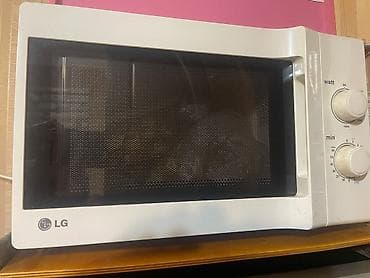 Mikrodalğalı soba LG, Ayrıca dayanan, Mikrodalğalar ilə, rəng - Ağ