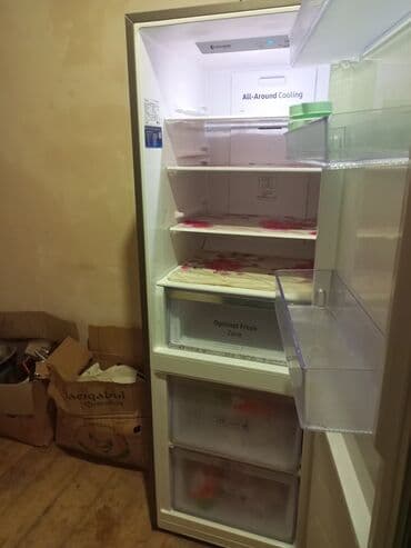 baku electronics soyuducu samsung: 2 qapılı Samsung Soyuducu Satılır, rəng - Gümüşü — 3