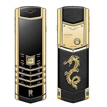 telefon vertu: Vertu rəng - Qızılı, Düyməli — 1