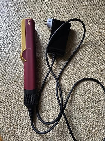 Бытовая техника: Məhsul: Dyson Airstrait saç düzləndiricisi (qızılı-bordo rəng) — 1