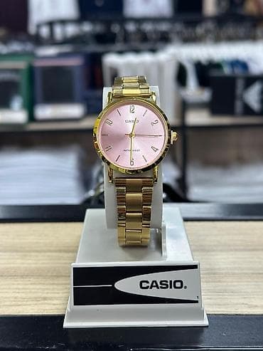 slimstone saat: Qol saatı, Casio, rəng - Qızılı — 3