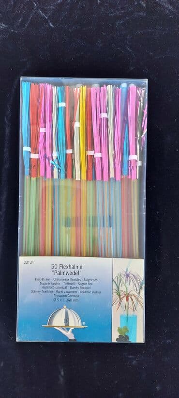 Yeni il oyuncaqları və bəzəkləri: Muxtalif Party kecirtmek ucun stol bezekleri. Koktel aksesuarlari — 26