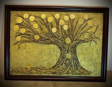 argon svarka aparat: Картина «Денежное дерево »💰💵 Ручная работа денежки настоящее! — 2