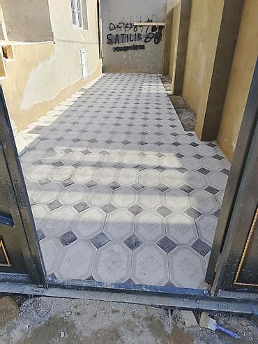 Балконы: Tamet (bardür və səki daşı) döşəmə xidməti - Həyətyanı sahə, qaraj — 10