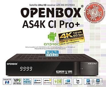 ntv: Krosna Openbox AS4K PRO CI ULTA IPTV Android Aparat Tuner — 10