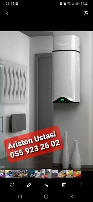 paltar yuyan usta: Su Qızdırıcıların, Ariston Servisi Qurawdirma, Diagnostika, Unvanda — 1