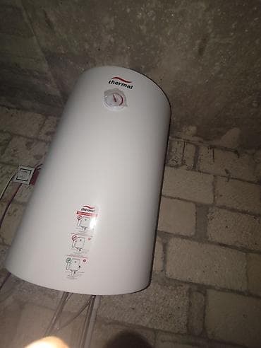 Thermal markalı elektrik su qızdırıcısı (divardan asma, silindrik tip)