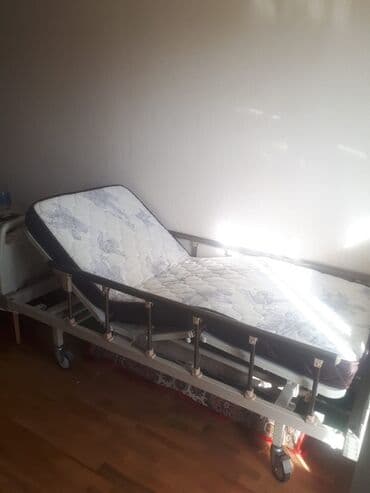 stomatoloji texniki avadanliqlar: Tibbi/kliniki tipli funksional xəstə çarpayısı - 2 bölməli mexaniki — 2