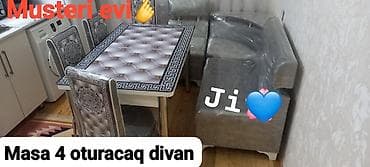 угловые диваны для кухни: Divan və masa dəstləri — 1