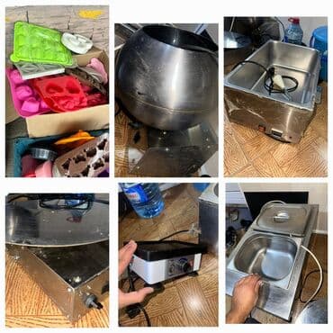 ət çəkən maşın qiyməti: 💫 Şokolad üçün aparatlar 💸 *Qiymət 700 azn* ✔️ Hamı işləkdir ✔️ — 1