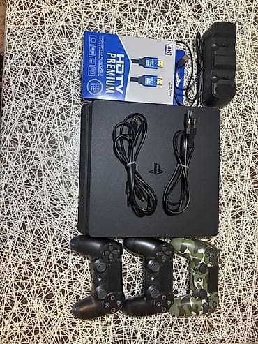 islenmis kabel: PlayStation 4 Slim komplekti ENDİRİM OLUNACAQ - PS4 Slim konsolu — 2