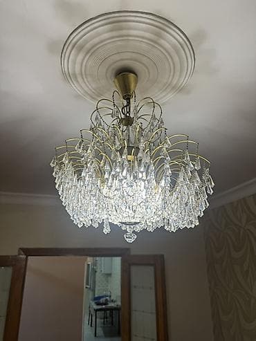 led isiqlar: Çılçıraq, Metal — 2
