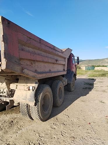 kamazla barter: KAMAZ 6x4 dumpper yük maşını - Marka/model: KAMAZ (önü qaldırıla — 5