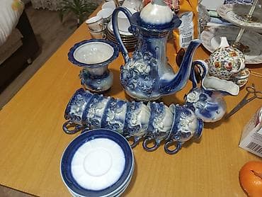 Çay dəsti, rəng - Göy, Farfor, Bohemia, 6 nəfərlik, Çexiya lalafo.az -da Çay dəsti, rəng - Göy, Farfor, Bohemia, 6 nəfərlik, Çexiya