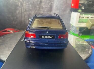 metbex tavan modelleri: Коллекционная модель BMW 530d E39 Touring blue 1997 KK-Scale Scale — 16