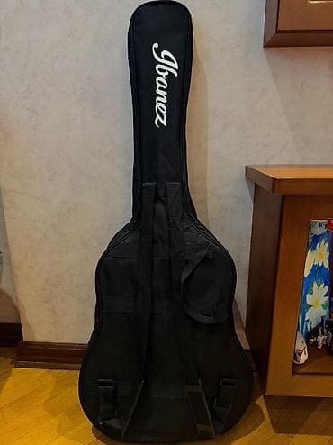 gitara simleri: Akustik gitara, Ibanez, 6 sim, İşlənmiş, Ünvandan götürmə — 3