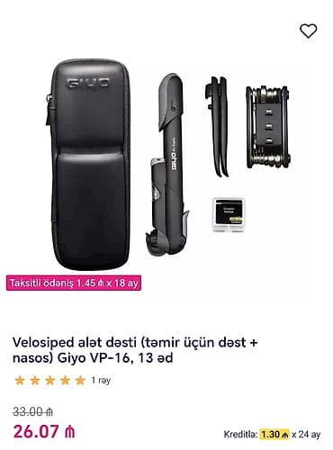 volta vsm: Şəkillərdə gördüyünüz velosiped və aksesuarları hamısı birlikdə — 7