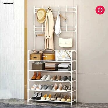 вешалка напольная для одежды: Koridor dolabı😍 🔺Ölçü: 80x26x153 sm-4 mərtəbə,45 azn. 80x26x168 sm - 5 — 3