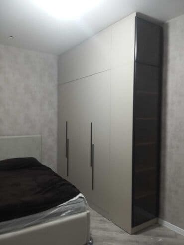balaca metbex mebelleri: Mətbəx mebeli dəsti, yuxarı və aşağı şkaflardan ibarətdir. Yuxarı — 5