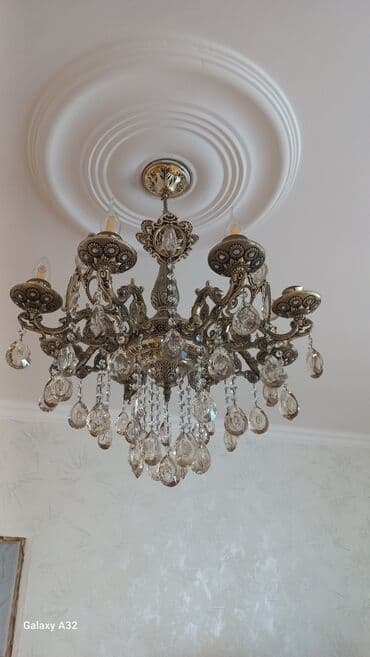 Çılçıraq, 8 lampa, Metal