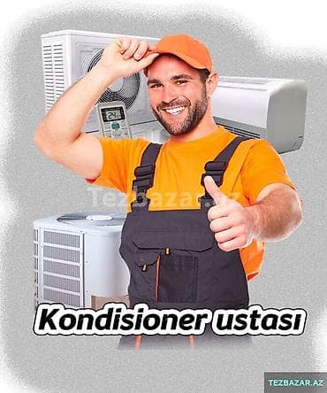 Təmir, Split kondisionerlər, Təmizləmə, Zəmanətlə lalafo.az -da Təmir, Split kondisionerlər, Təmizləmə, Zəmanətlə
