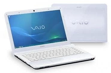 Sony VAIO ağ noutbuk Sarj cihazi:verilir - Model xətti: Sony VAIO (ağ