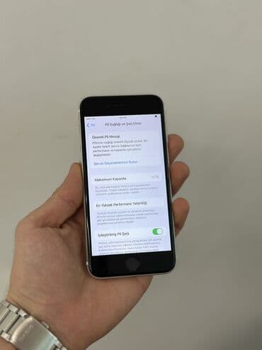 Kompüter, noutbuk və planşetlər: IPhone SE 2020, 64 GB, Ağ, Zəmanət, Barmaq izi, Simsiz şarj — 8