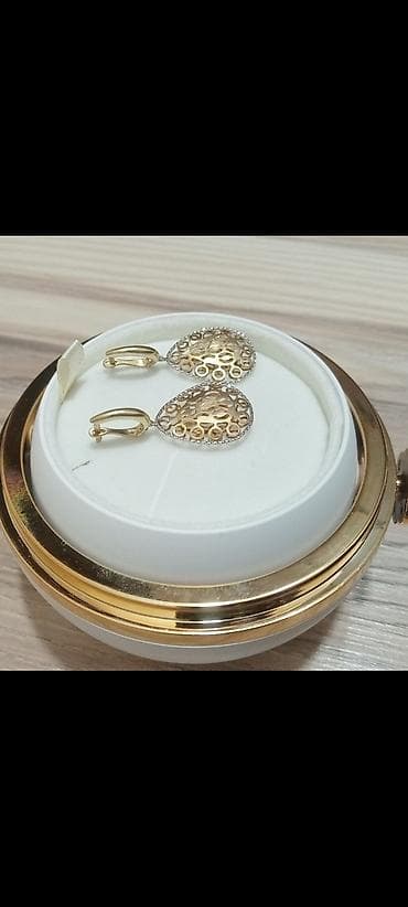 muncuqdan canta: Sırğa, Sarı qızıl — 2